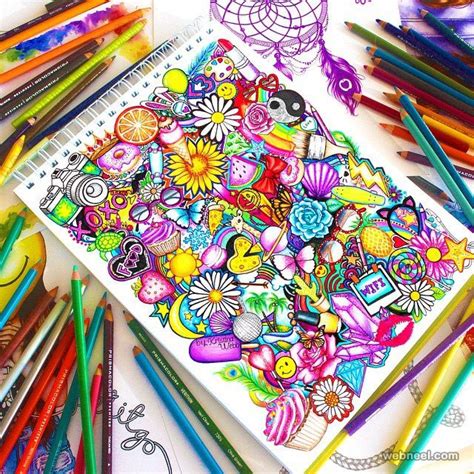 25 Beautiful Color Pencil Drawings And Creative Art Works By Kristina