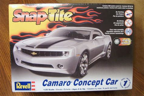 *please leave a ☆ if you're downloading this model. 1/25 Revell Camaro Concept SnapTite Max - Car Kit News ...