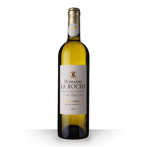 Domaine La Roche Pessac L Ognan Vin Blanc Odyssee Vins