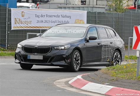 2024 BMW I5 Touring Electric Wagon Caught On Camera