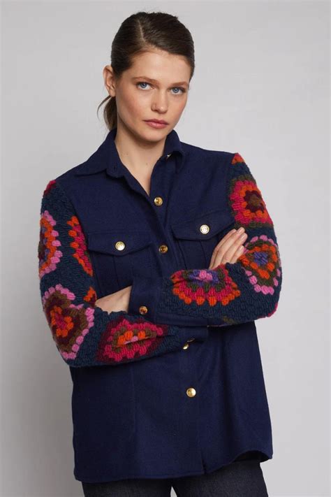 Vilagallo Federica Crochet Jacket | Garmentory