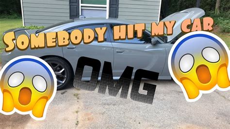 This is my friends you hit my car reaction. Somebody hit my car AGAIN!! - YouTube