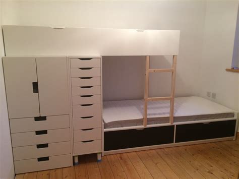 This ad is in the wrong category. FLAXA Bunk Bed with lots of storage - IKEA Hackers