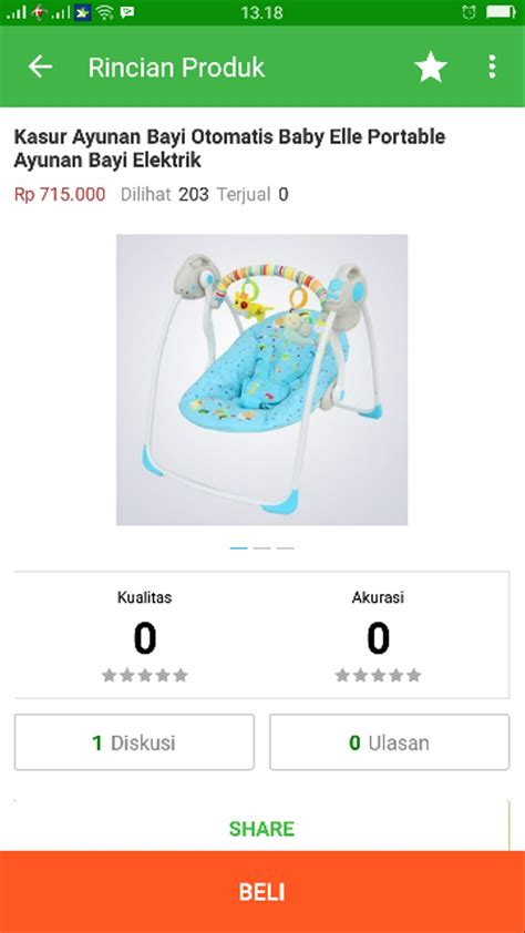 Harga murah di lapak huang ai ni. Jual Ayunan elektrik BaBy Elle Ayunan Otomatis bisa ayun ...