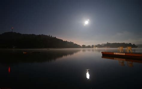 2560x1600 Photography Landscape Water Night Moon Reflection Lake