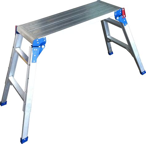 Louison Aluminium Adjustable Height Work Platform Lpa698 Ladders