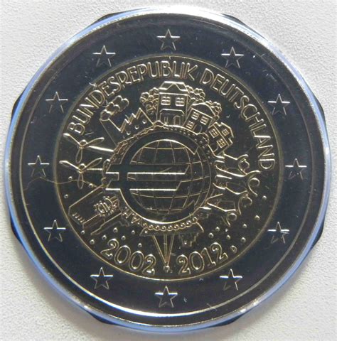 Deutschland 2 Euro Münzen 2012 Wert Infos Und Bilder Bei Euro Muenzentv