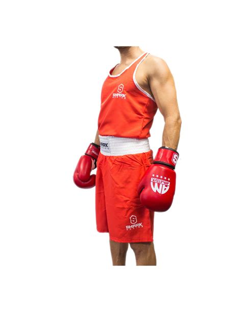 Boxing Set Amateur Rojo