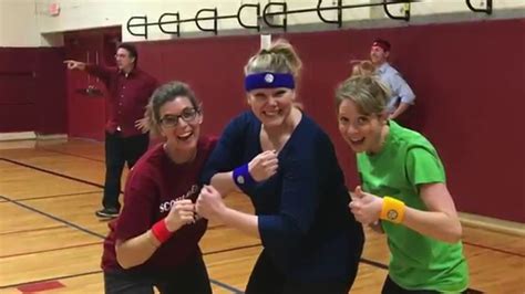 Scotia Glenville Middle School Staff And Student Dodgeball Game 2016