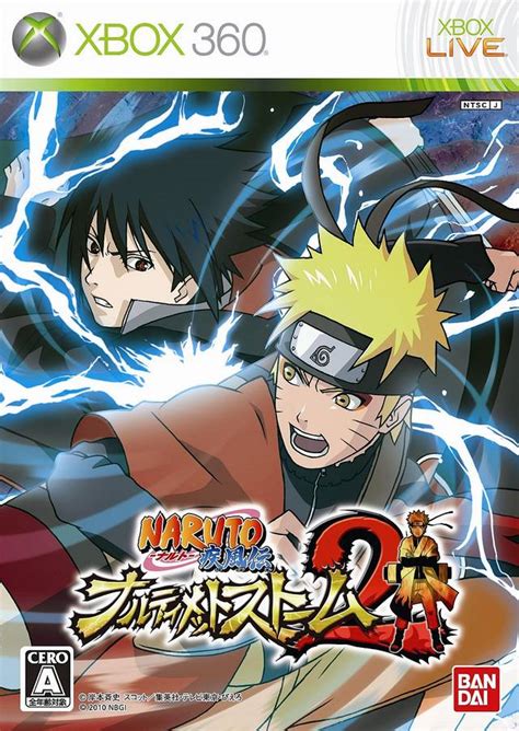 Naruto Shippuden Narutimate Storm 2 Boxarts For Microsoft Xbox 360