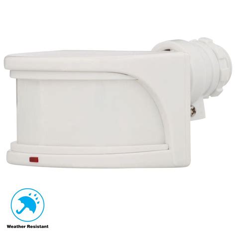 Here are some troubleshooting tips if your motion detector stays on all the time. Defiant 270 Degree White Replacement Outdoor Motion Sensor ...