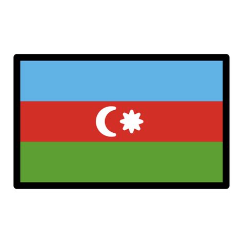 Februar 1990 durch den damaligen obersten sowjet der aserbaidschanischen republik eingeführt. Flagge: Aserbaidschan-Emoji