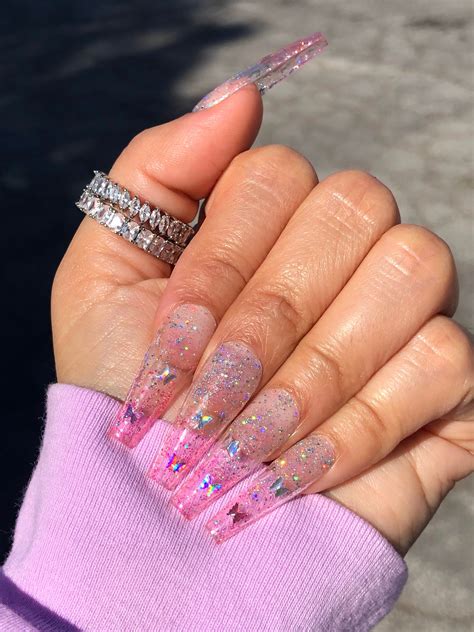 Get The Ultimate Ombre And Clear Nails Look See How To Achieve It Here