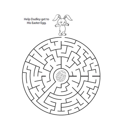 The original size of the image is. Easter Mazes - Best Coloring Pages For Kids