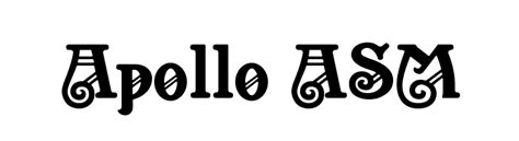 Apollo Asm Font Download For Free