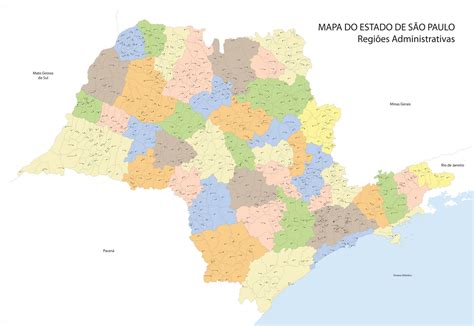 Mapa Estado De S O Paulo Citimaps