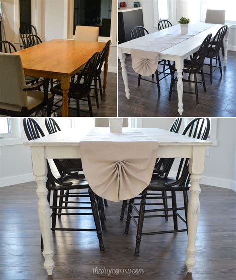 Dining table bench chairs table and table signs farmhouse rustic $1,900 (orlando) pic hide this posting restore restore this posting. A Shabby Chic Farmhouse Table with DIY Chalk Paint ...