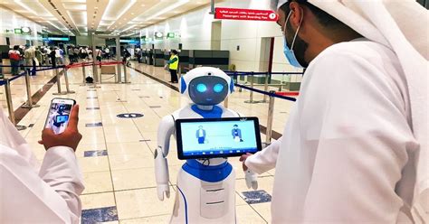 Theres A New Robot At Dubai Airport To Answer Your Covid 19 Questions
