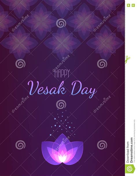 Singapore brand wishes everyone happy vesak day 2020! Vesak Day Background Vertical Banner. Vector Greeting Card ...