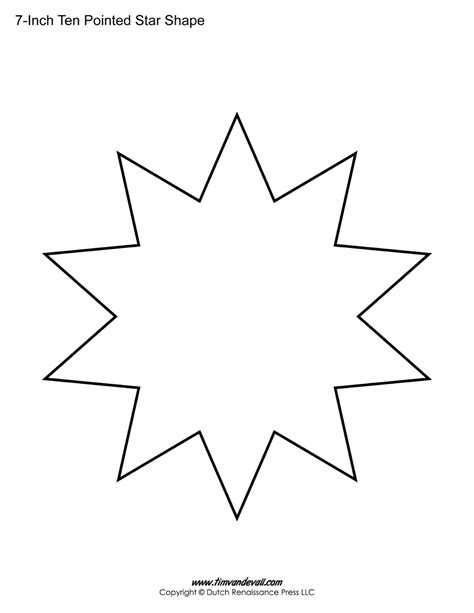 Star Shape Drawing At Getdrawings Free Download