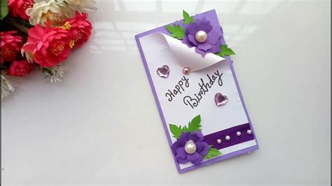 We did not find results for: Beautiful Handmade Birthday card//Birthday card idea ...