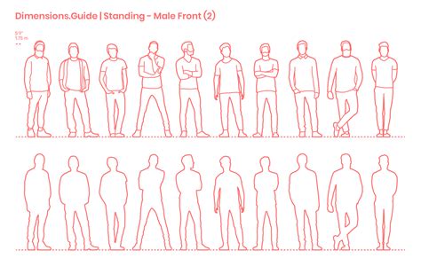 Standing Casual Male Pose Reference