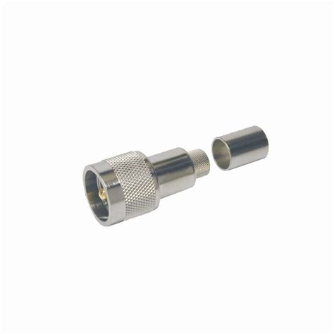 Uhf Male Crimp Connector For Lmr Type Cable Primus Electronics