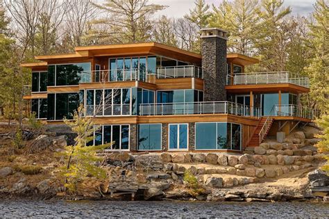 A Luxurious Waterfront Retreat On Ontarios Peaceful Lake Muskoka