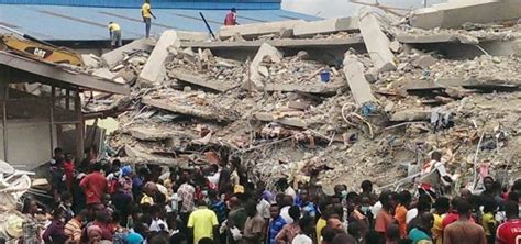 Joshua said the plane hovered around the collapsed building for over 30 minutes. Church Building Collapse: Death Toll Now 22