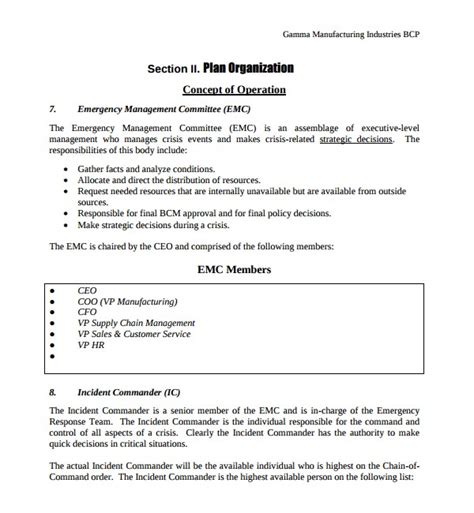 Sample business plans construction, architecture & engineering construction. Supply Chain Business Continuity Plan Template ...