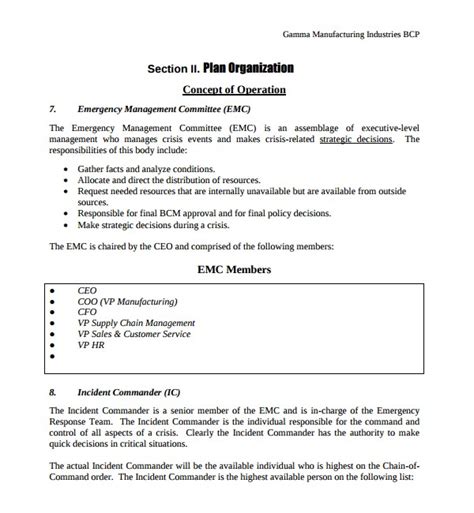 Business continuity planning consists of an integrated set of procedures and. Supply Chain Business Continuity Plan Template | williamson-ga.us