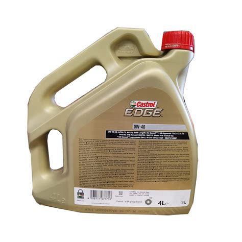 Castrol Edge 0w 40 A3b4 Motoröl 4l Online Kaufen Öl Lieferant