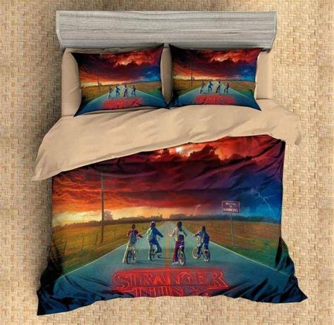 3d Customize Stranger Things Bedding Set Duvet Cover Set Bedroom Set