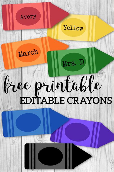 Free Printable Back To School Banner Crayons Paper Trail