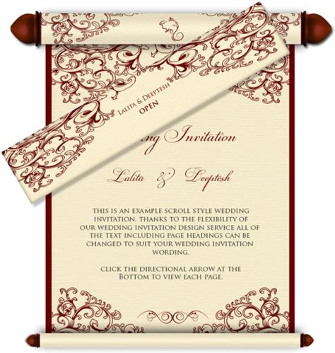 Indian Wedding Card Clipart Png