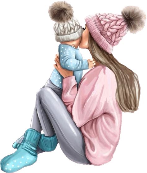 Высечка Mother Daughter Art Mother And Daughter Drawing Mom Art