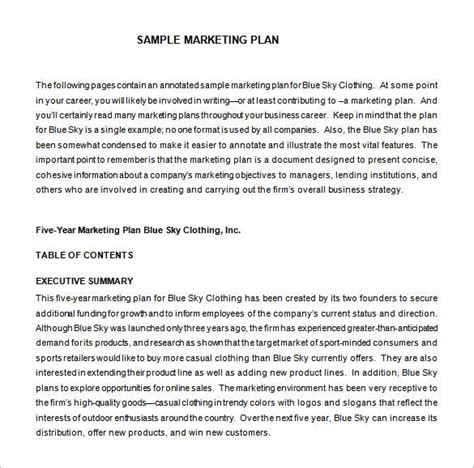 Marketing Proposal Template 31 Free Word Excel Pdf Format Download