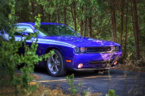 2010 Dodge Challenger Rt • Plum Crazy Took An Hdr Shot Of Flickr