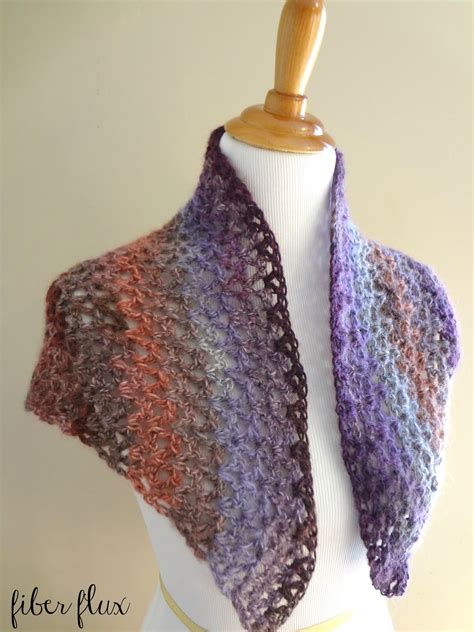 Fiber Flux Free Crochet Patternkristen Shawl