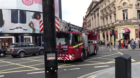 100 firefighters called to 'serious' blaze near elephant and castle railway station. London Fire Brigade - Mercedes Atego Turntable Ladder On ...