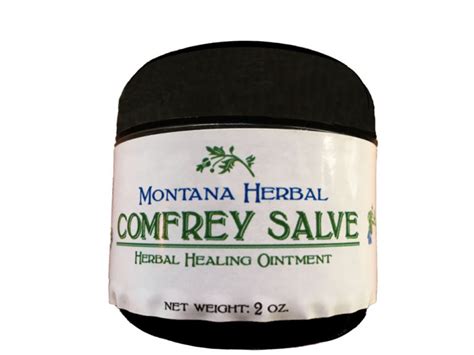Montana Herbal Comfrey Salve Healing Ointment Essential Planet