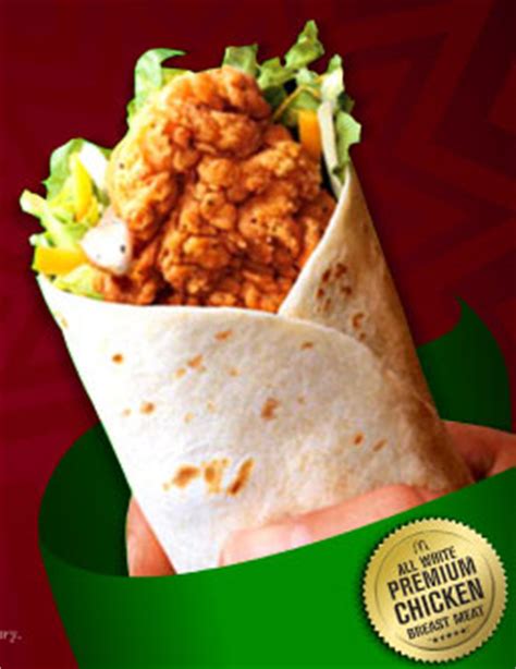 A freshly rolled wrap is a welcome savior when you are hungry. "McDonald's in the Snack Wrap Era" - So Good Blog