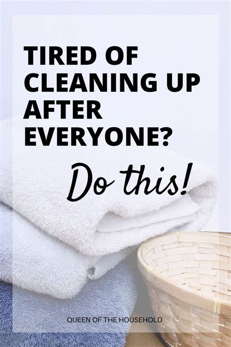 Tired Of Cleaning Up After Everyone 4tips House Cleaning Tips