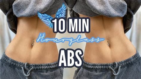 my 10 minute at home ab workout for a tiny waist youtube