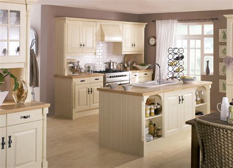 It is therefore necessary to efficiently organize the space and to endow it kitchen components and accessories are exactly what sets the mood of kitchen furniture style, through products design offering interesting. Country Kitchen Cream