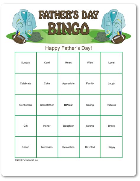 Printable Fathers Day Games
