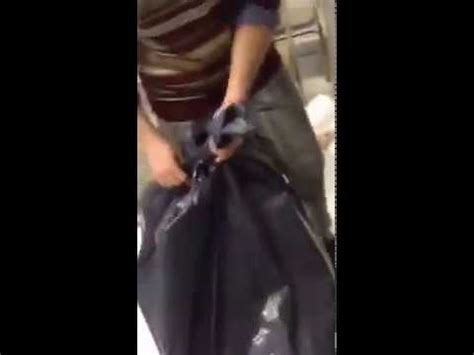 Getting Tied In A Garbage Bag Youtube