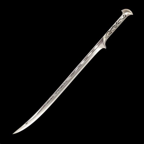 The Hobbit Official Prop Replica Sword Of Thranduil Elven King Lotr
