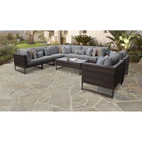 Shop the best selection of outdoor furniture from overstock your online garden & patio store! Barcelona 10 Piece Outdoor Wicker Patio Furniture Set 10a ...