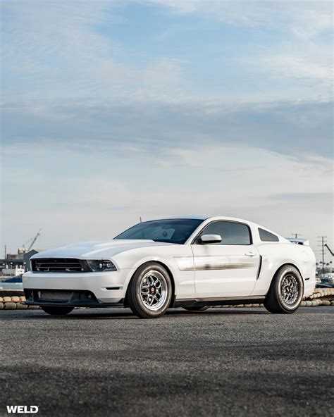 California Special Mustang White Ford Gt Weld Wheels